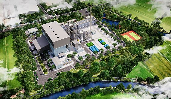 Accelerate the progress of the high-tech solid waste treatment plant that generates electricity in Bac Ninh