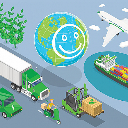 What is green logistics and how important is it to the industry?